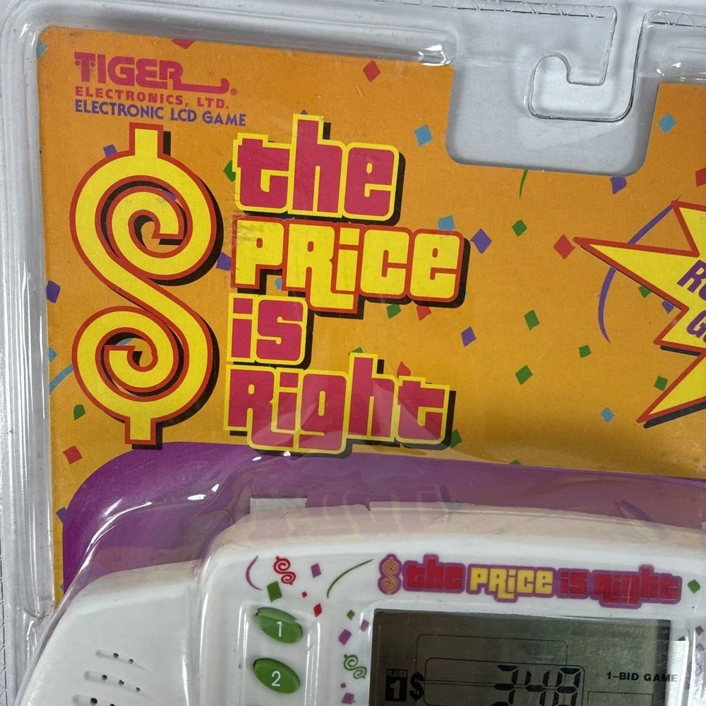 Vintage 1998 The Price Is Right Electronic Handheld Game - Tiger Electronics NIP